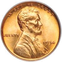 Lincoln Wheat Cent Obverse